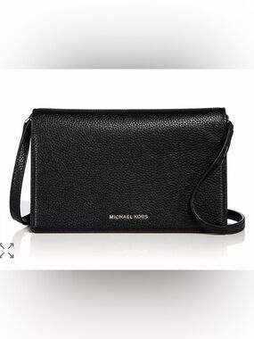 MICHAEL Michael Kors Jet Set Medium Front Flap Leather Crossbody Bag NWT